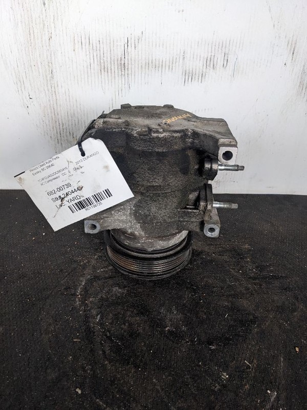 AC Compressor With Rear AC Fits 11-15 DURANGO 1156725