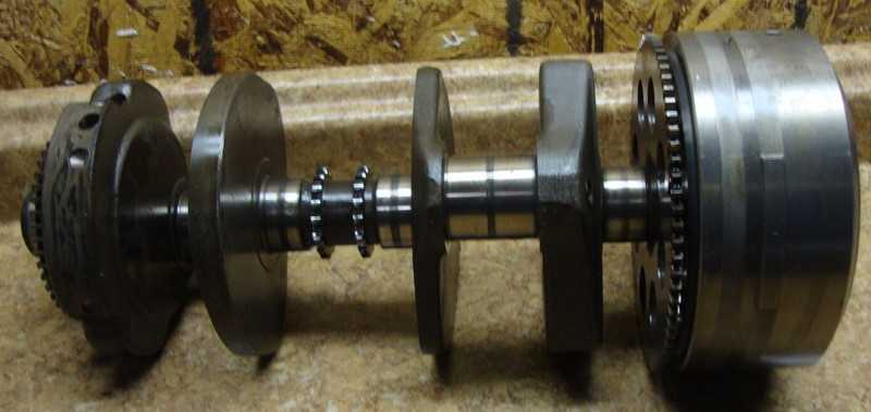 1985 Yamaha Venture XVZ1200 XVZ 1200 D Engine Crankshaft Crank Shaft XVZ1200D 85