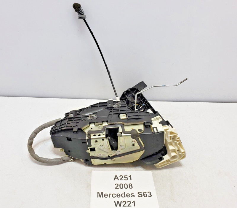 ✅ 07-13 OEM Mercedes W221 S63 Front Right Exterior Door Handle W/ Lock