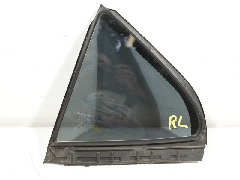 14-20 LEXUS IS350 Rear LEFT Door Window Vent Glass W/ Seal LEFT SIDE TINTED OEM