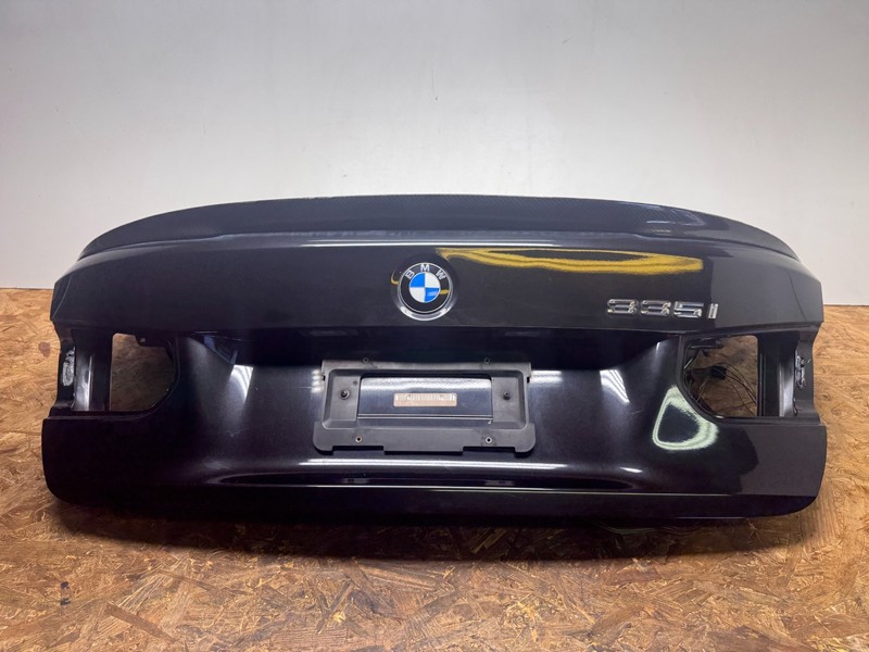 12-19 OEM BMW 3-Series F30 F80 M3 Rear Trunk Deck Lid Panel Shell Metallic Black