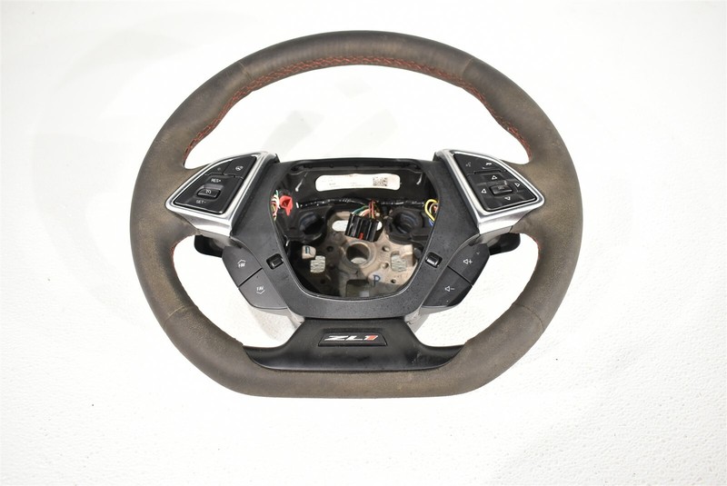17-19 Camaro Zl1 Steering Wheel Suede Oem Automatic Aa6762