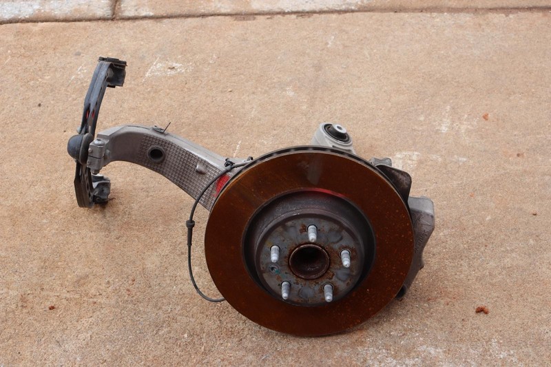 2012-2020 TESLA MODEL S RWD FRONT RIGHT SPINDLE KNUCKLE HUB CONTROL ARMS OEM