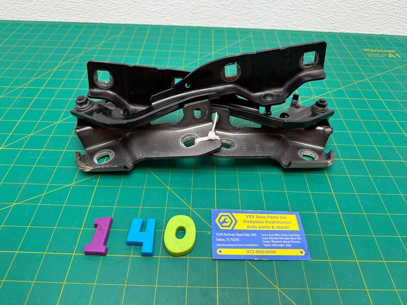 17-19 Alfa Romeo Giulia FRONT LEFT & RIGHT HOOD BONNET HINGE SUPPORT OEM