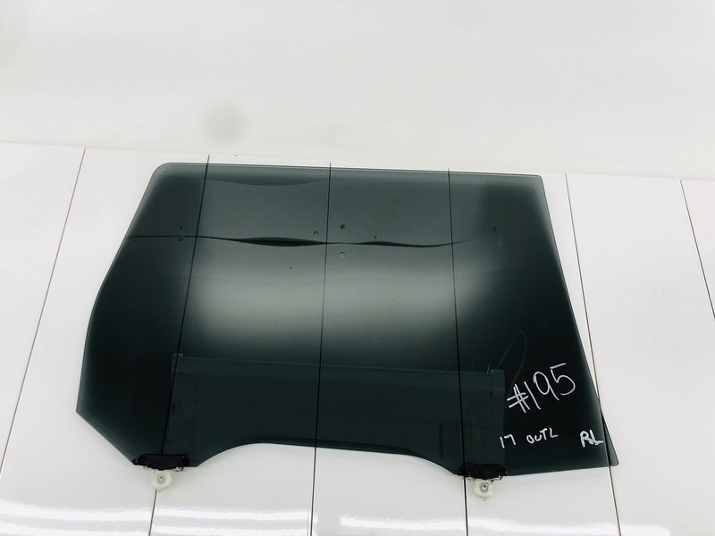 16-20 MITSUBISHI OUTLANDER REAR LEFT DRIVER SIDE DOOR WINDOW GLASS OEM #195