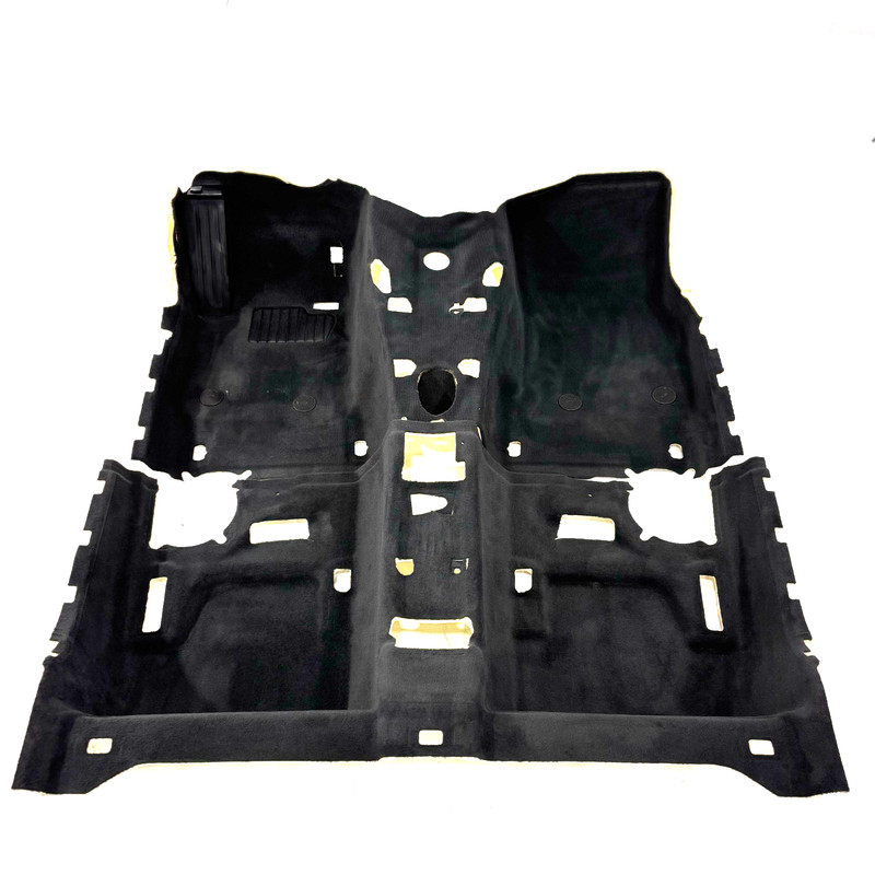 π 14-20 BMW 430i COUPE FRONT & REAR CARPET RUG INSULATION LINER BLACK SET OEM