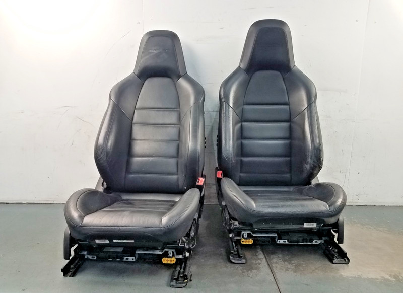 2009 Mercedes AMG C 63 Leather Power Front Seat Set - * #72909 Z6