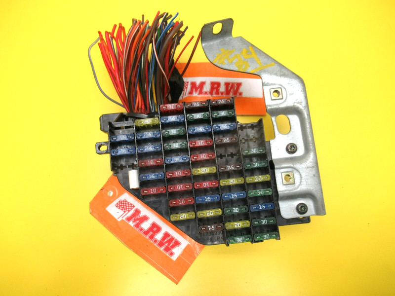 FUSE BOX RELAY SWITCH WIRE PANEL 2.0L TURBO ENGINE MOTOR FUSES 99-03 SAAB 9-3