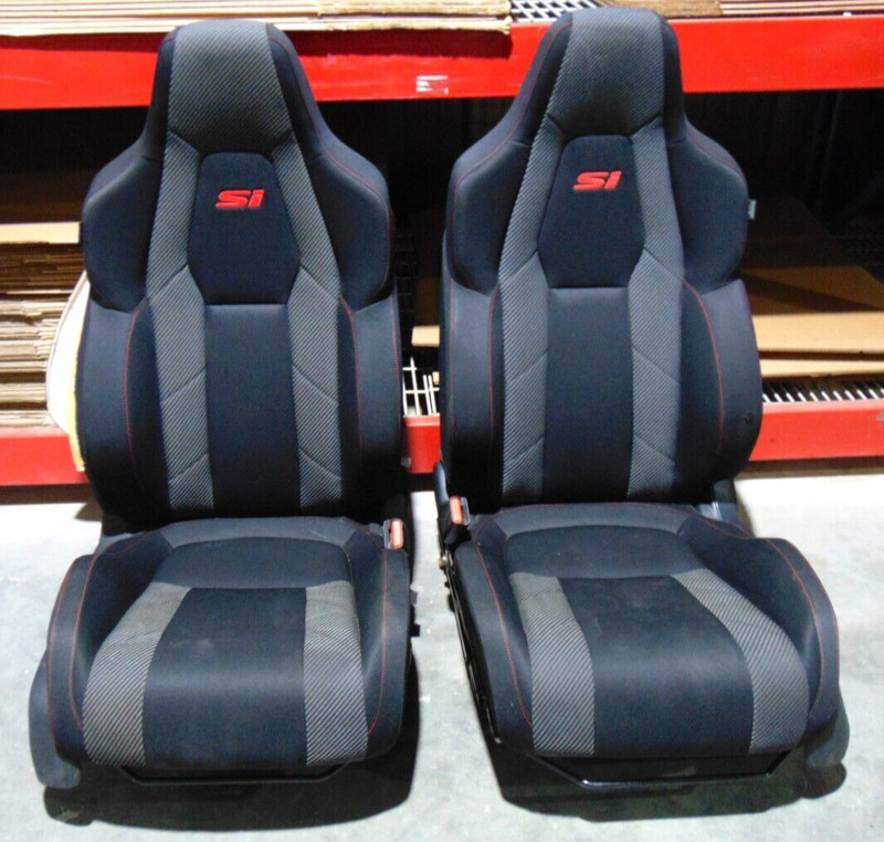 2016 2017 2018 2019 2020 HONDA CIVIC SI FRONT CLOTH BUCKET SEATS *SEE DISCIPTION