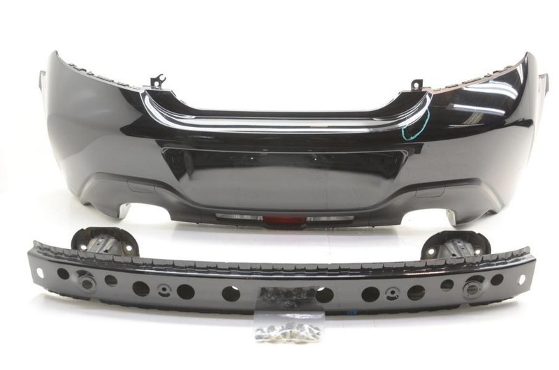 2022-2023 Toyota GR86 Black Rear Bumper Cover Assembly with Reinforcement