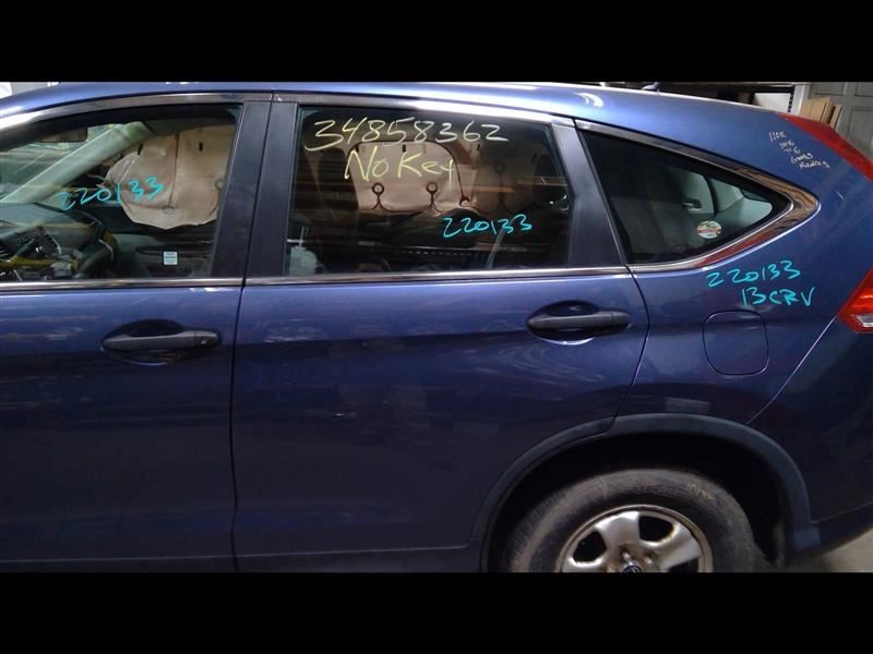 Driver Rear Side Door Electric Blue 570M Fits 12-14 CR-V 802727