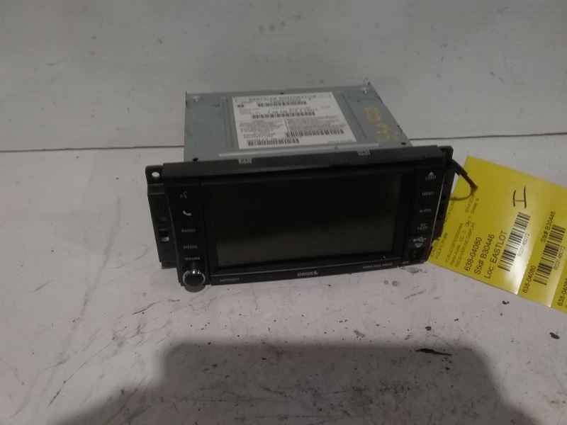 2013-2017 Jeep Compass Radio Receiver w/Sirius Satellite Face Plate ID RHB