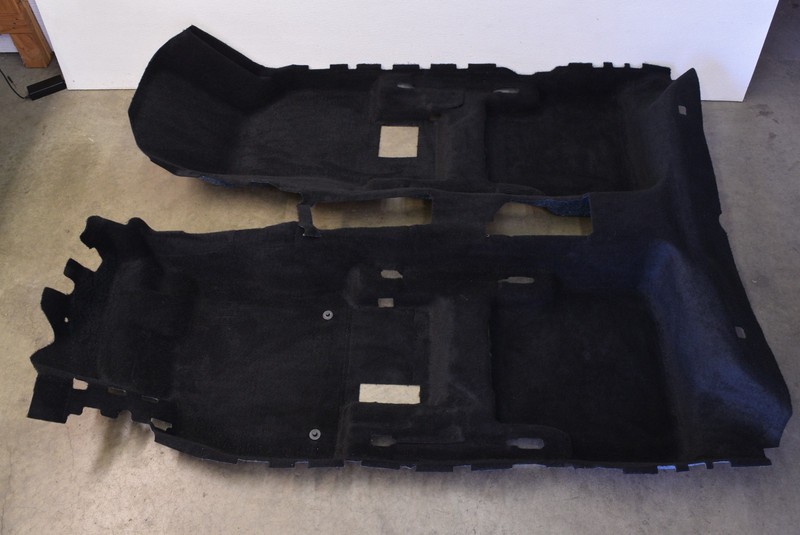 MK7 VW Jetta Black Carpet Interior Trim Mat Genuine Oem 2019-2024