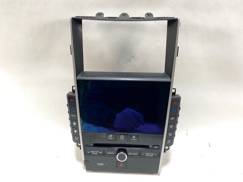 15-18 INFINITI Q50 DASHBOARD MEDIA TEMPERATURE AC HEATER CONTROL PANEL OEM