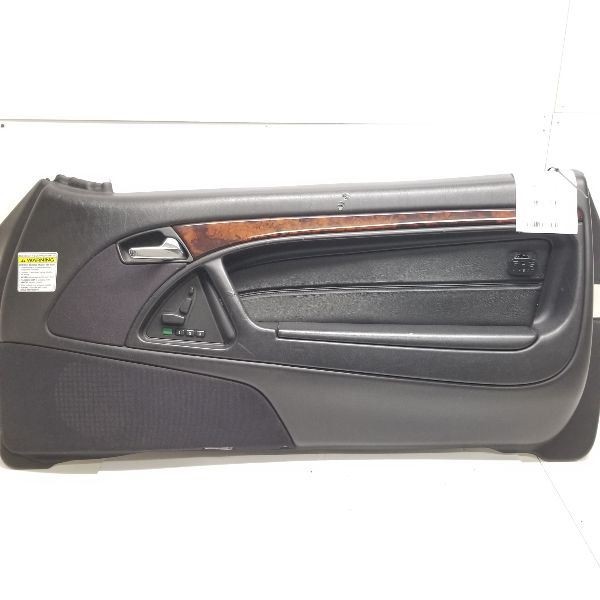 Mercedes 129 SL320 SL500 Right Door Panel Trim Cover Card Black