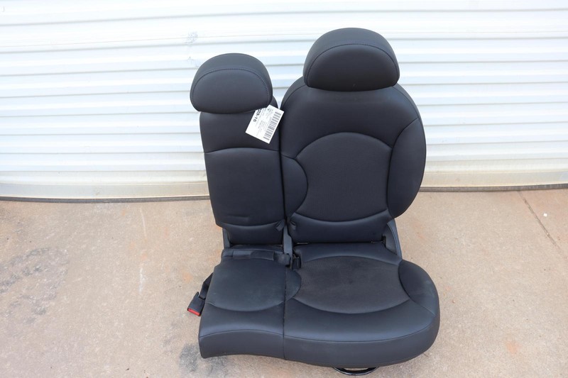 2011-2016 MINI COOPER COUNTRYMAN REAR LEFT DRIVER SIDE SEAT LEATHER BLACK OEM