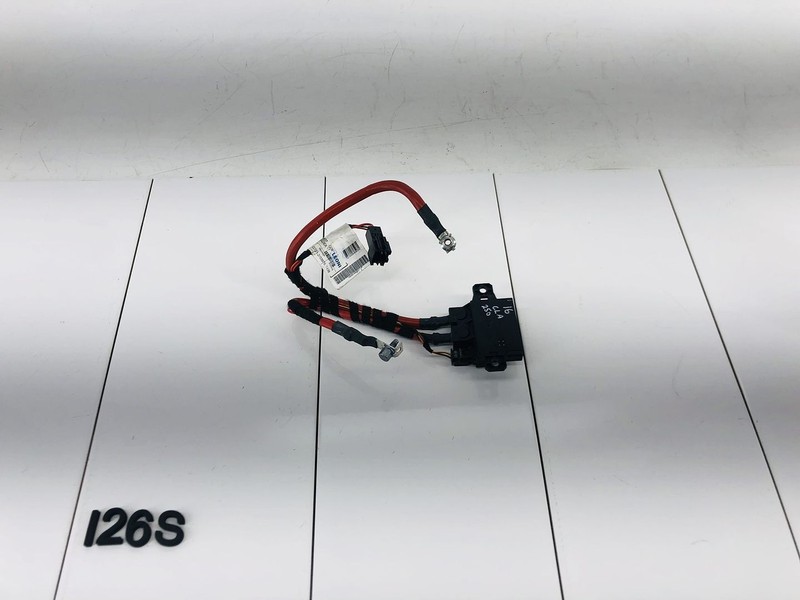 14-19 MERCEDES BENZ CLA250 2.0L L4 ENGINE MOTOR BATTERY RELAY MODULE & CABLE OEM