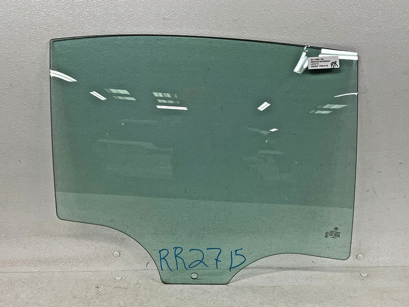 ⭐2009-2015 BMW 7-SERIES REAR RIGHT SIDE RH DOOR WINDOW GLASS PANEL OEM LOT2715