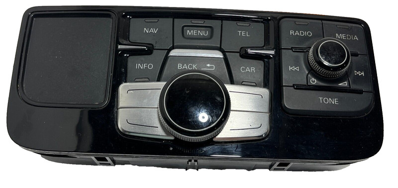 AUDI A8 L 2011-2018 S8 CONSOLE CONTROLLER MULTIMEDIA CONTROL SWITCH MMI UNIT OEM