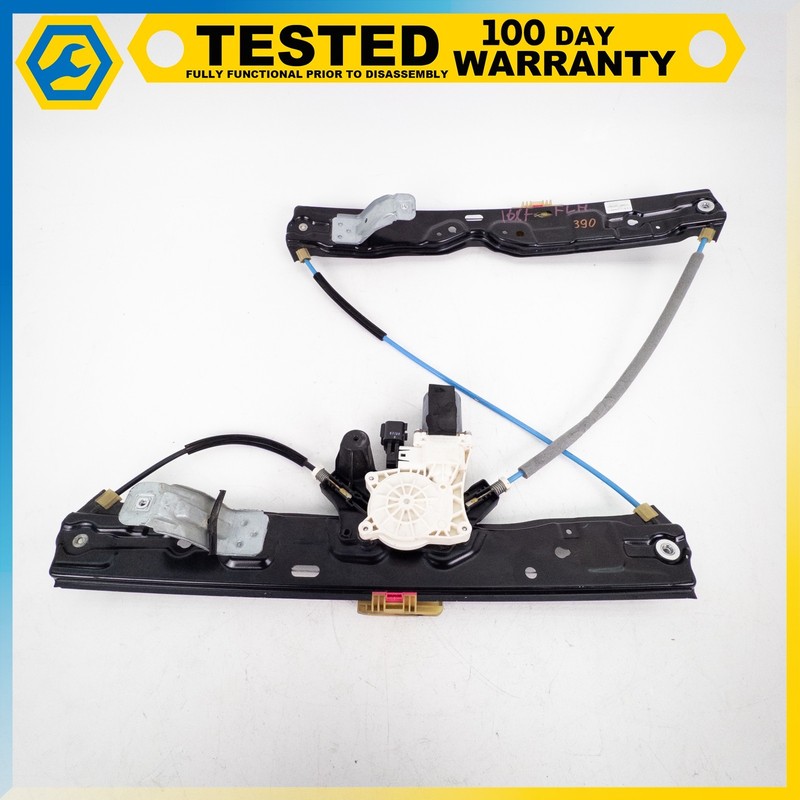 16-23 JAGUAR XF FRONT LEFT DRIVER SIDE DOOR WINDOW REGULATOR W/ MOTOR OEM