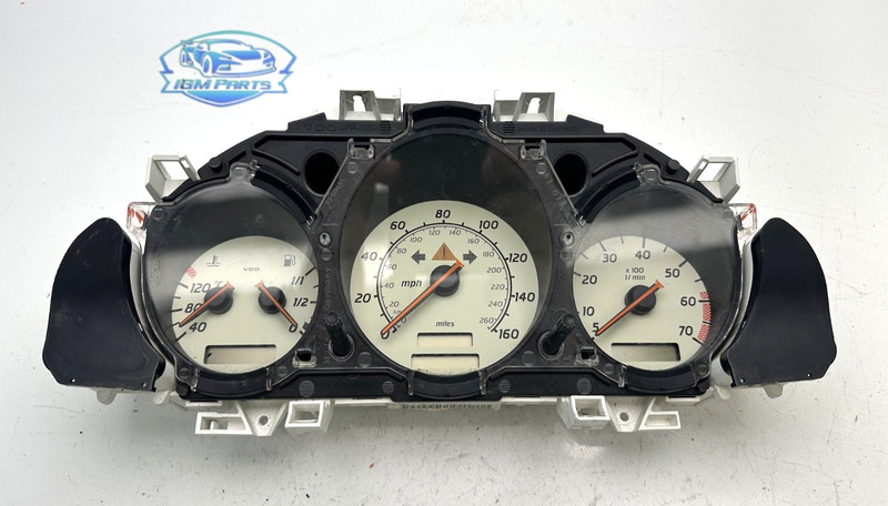 1998-2000 Mercedes R170 SLK230 Instrument Cluster Speedometer 152K 1705403911