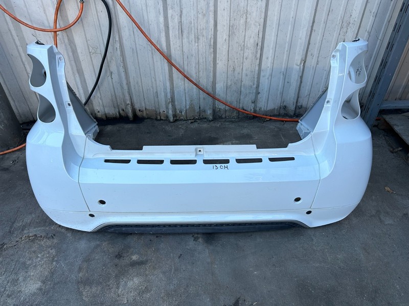 11-18 Smart Fortwo Electric REAR BUMPER COVER ASSY White OEM