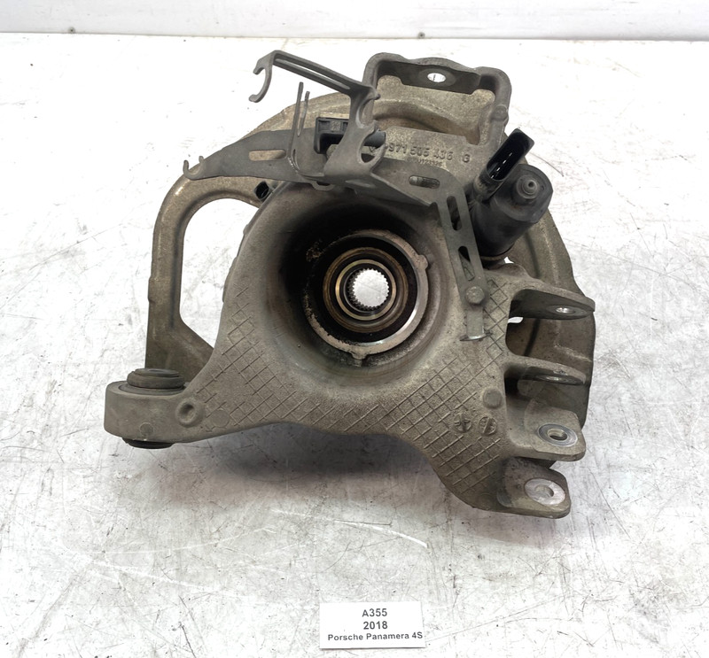 ✅ 17-21 OEM Porsche Panamera 4S 971 AWD Rear Right Passenger Spindle Knuckle Hub