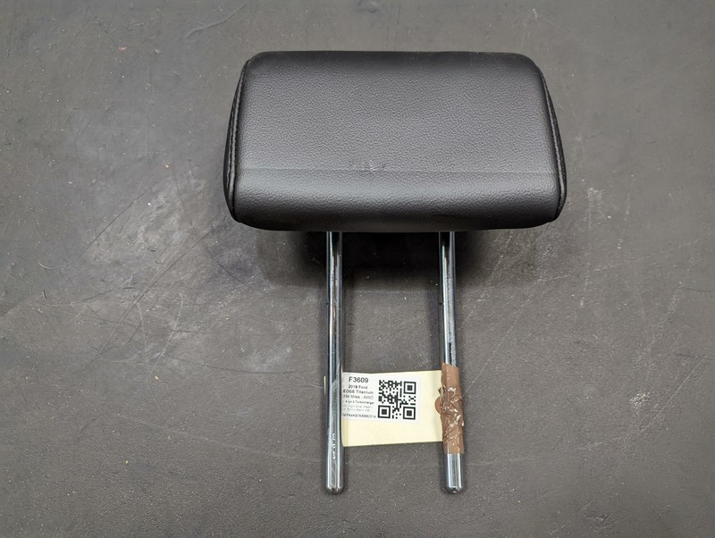 Rear Center Seat Headrest Leather Ebony 2019 Ford EDGE 2018