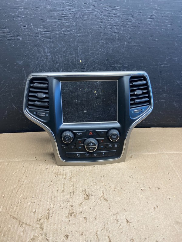 2014-2015 Jeep Grand Cherokee Center Radio Climate Control Bezel Vent AC9202 DG