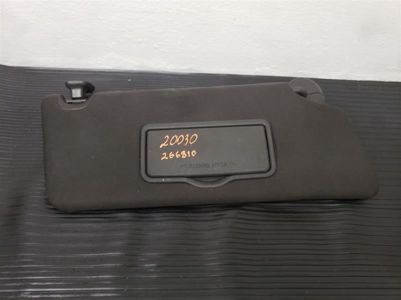 11-15 Ford Explorer Right Sun Visor W/ Illumination Black OEM BB5Z7804104AA