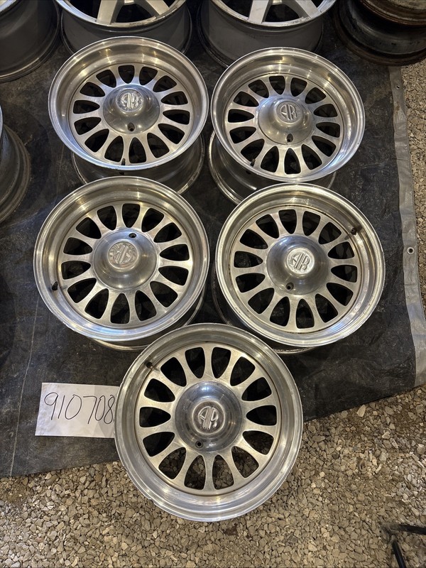 American Racing AR44 Mesh Wheels 16x8 5x4.5 ET0 w/ Caps 899094 Set Of 5 RARE