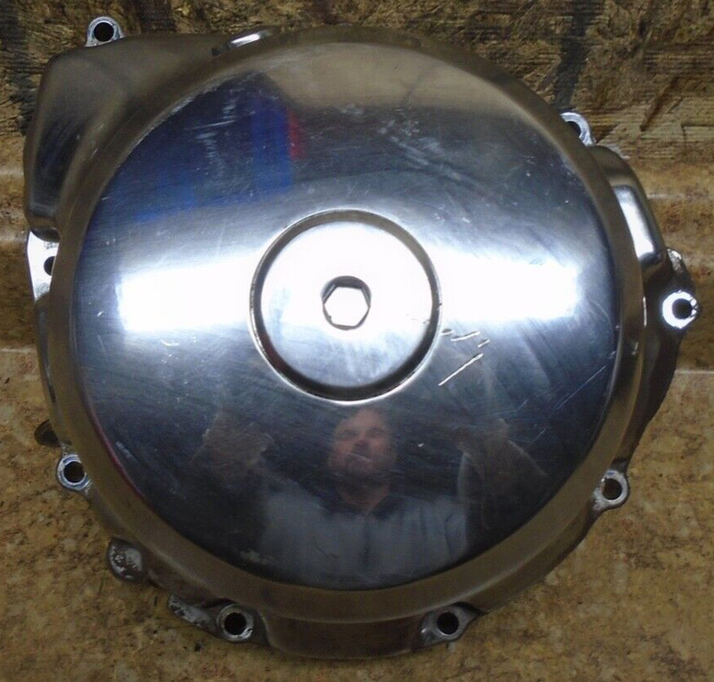 1998 Suzuki Marauder VL800 VL 800 Engine Stator Cover Panel Case Casing Chrome