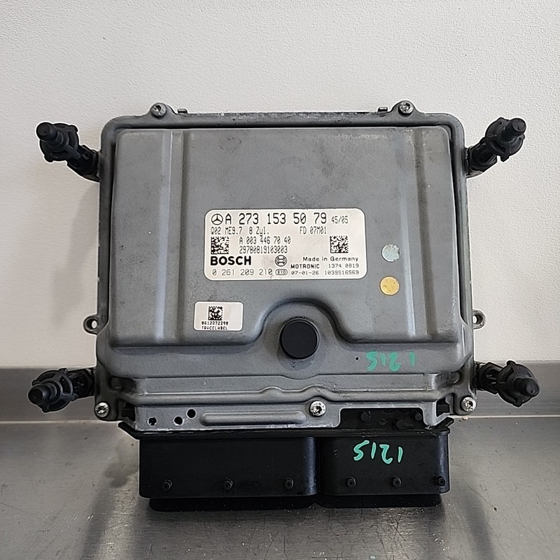 ECU Engine Computer Control Module A 273 153 50 79 W221 S550 CL550 AT OEM