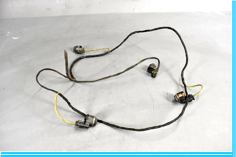 09-12 BMW F01 F02 750i Rear Bumper PDC Parking Sensor W/ Wire Harness OEM