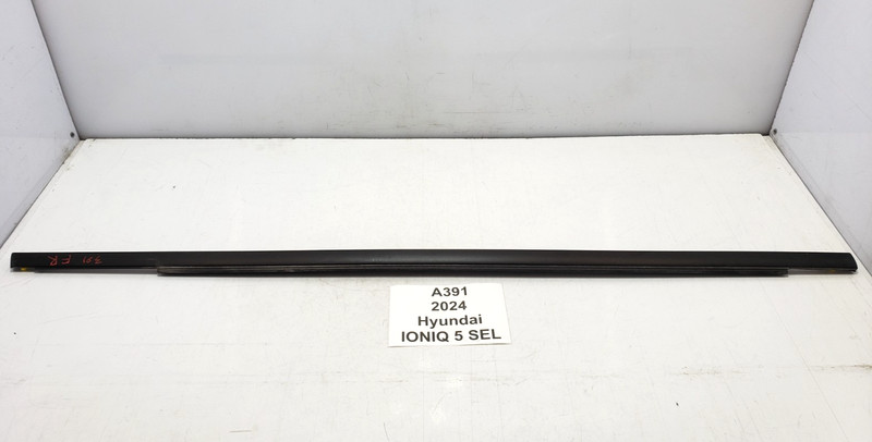 ✅ 22-24 Hyundai IONIQ 5 SEL Front Right Passenger Door Window Belt Molding 32k