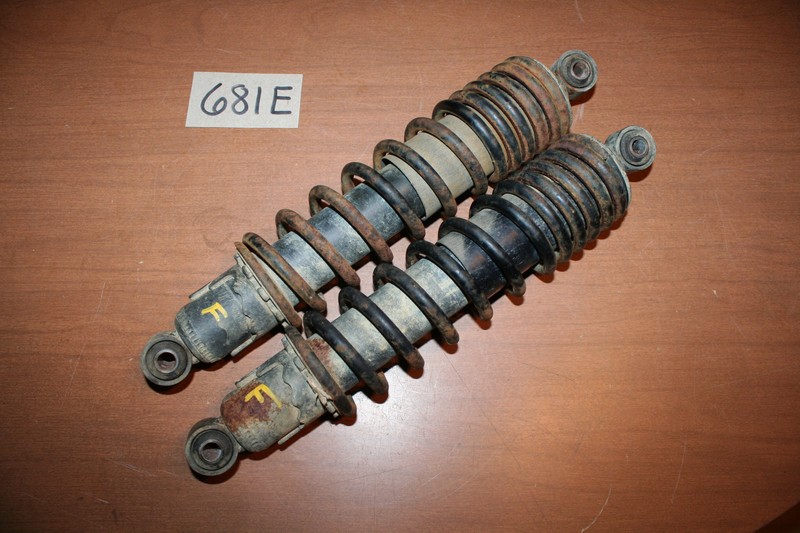 1993 Kawasaki KLF 400B Bayou Front Suspension Shocks OEM 93 A