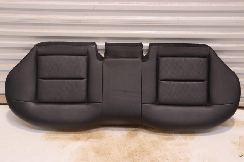 2010-2016 MERCEDES E350 W212 SEDAN REAR SEAT LOWER CUSHION LEATHER BLACK OEM