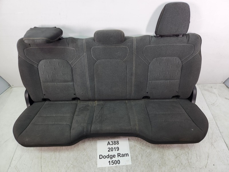 ✅ 19-24 OEM RAM 1500 Tradesman Rear Lower Upper Seat 2nd Row Gray *