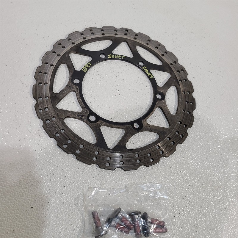 2009 Kawasaki EX250 250 Front Brake Rotor W/ Bolts Hardware PS1097