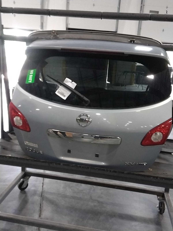 Used Deck Lid fits: 2012 Nissan Rogue w/spoiler w/privacy tint glass w/rear view