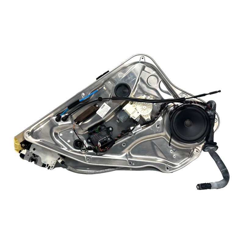 2008-2016 MERCEDES W212 E350 REAR LEFT WINDOW REGULATOR ASSEMBLY W/ LOCKER OEM