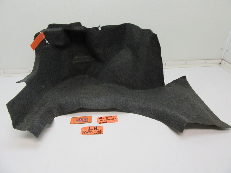 TRUNK CARPET MAT TRIM PANEL DRIVER SIDE LEFT REAR BACK COVER CAVALIER SEDAN 0-05