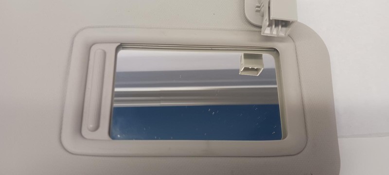 16-'22 MAZDA CX-3 right passenger Sun visor gray OEM Grade A!