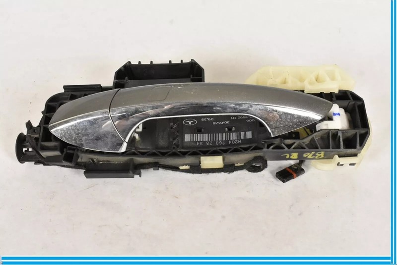 14-19 Mercedes W117 CLA250 Rear Left Side Exterior Door Handle Keyless Go OEM