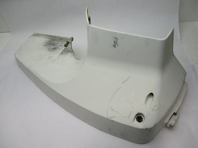 0396781 OMC Johnson 120 140 HP Outboard Starboard Right Lower Engine Cowl White