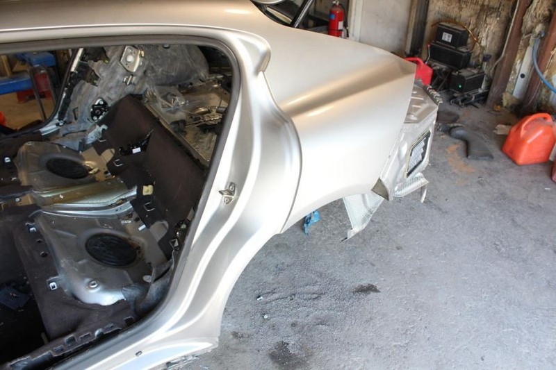 10-13 PANAMERA Turbo AWD Driver Left Rear Quarter Panel