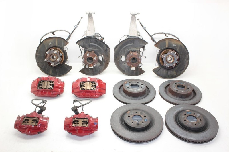 13-14 Nissan 370Z Coupe Complete Front and Rear Spindle and Calipers