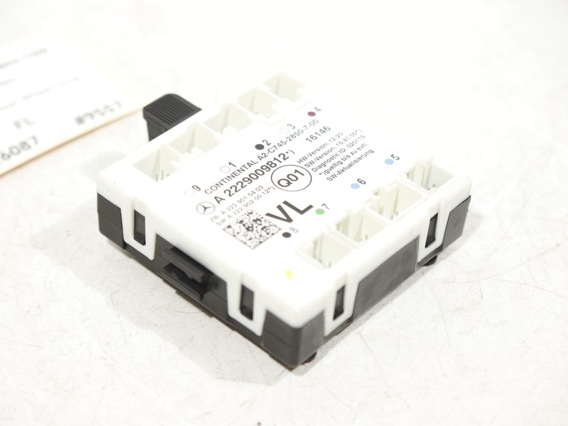 2015-2018 Mercedes C300 FRONT LEFT Door Control Module OEM 62K