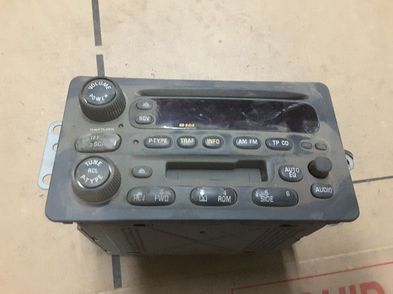01 OLDS ALERO AUDIO EQUIPMENT AM-MONO-FM-STEREO-CASSETTE-CD PLAYER OPT U1Q 68911