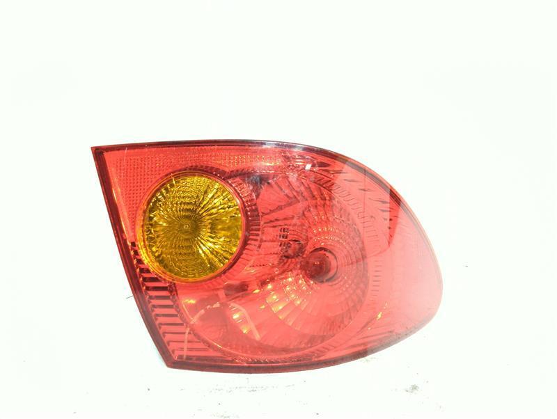 2004 Toyota Corolla Left Tail Light Assembly Brown 312734 Used 21K Miles